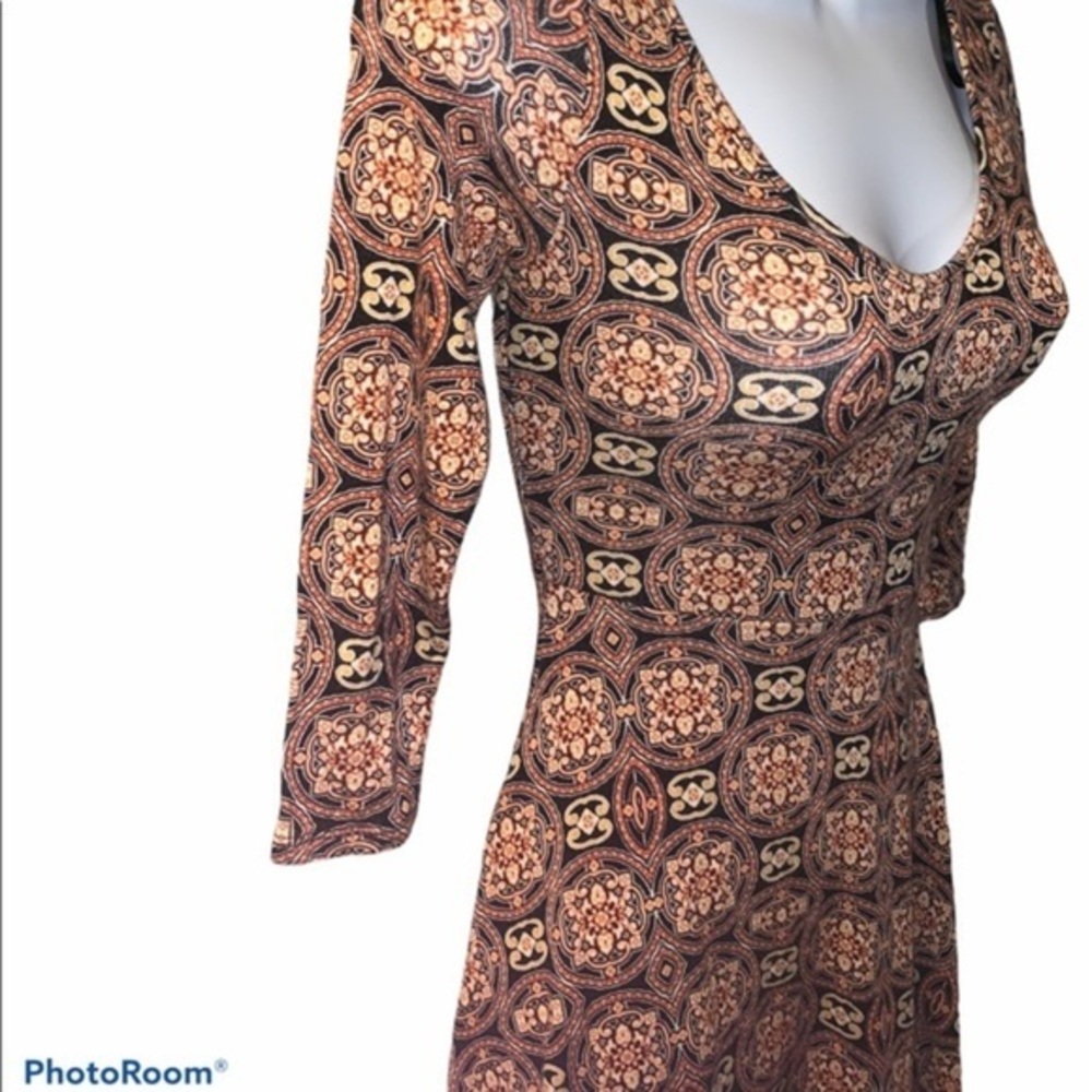 One heart clothing Aztec print skater dress
